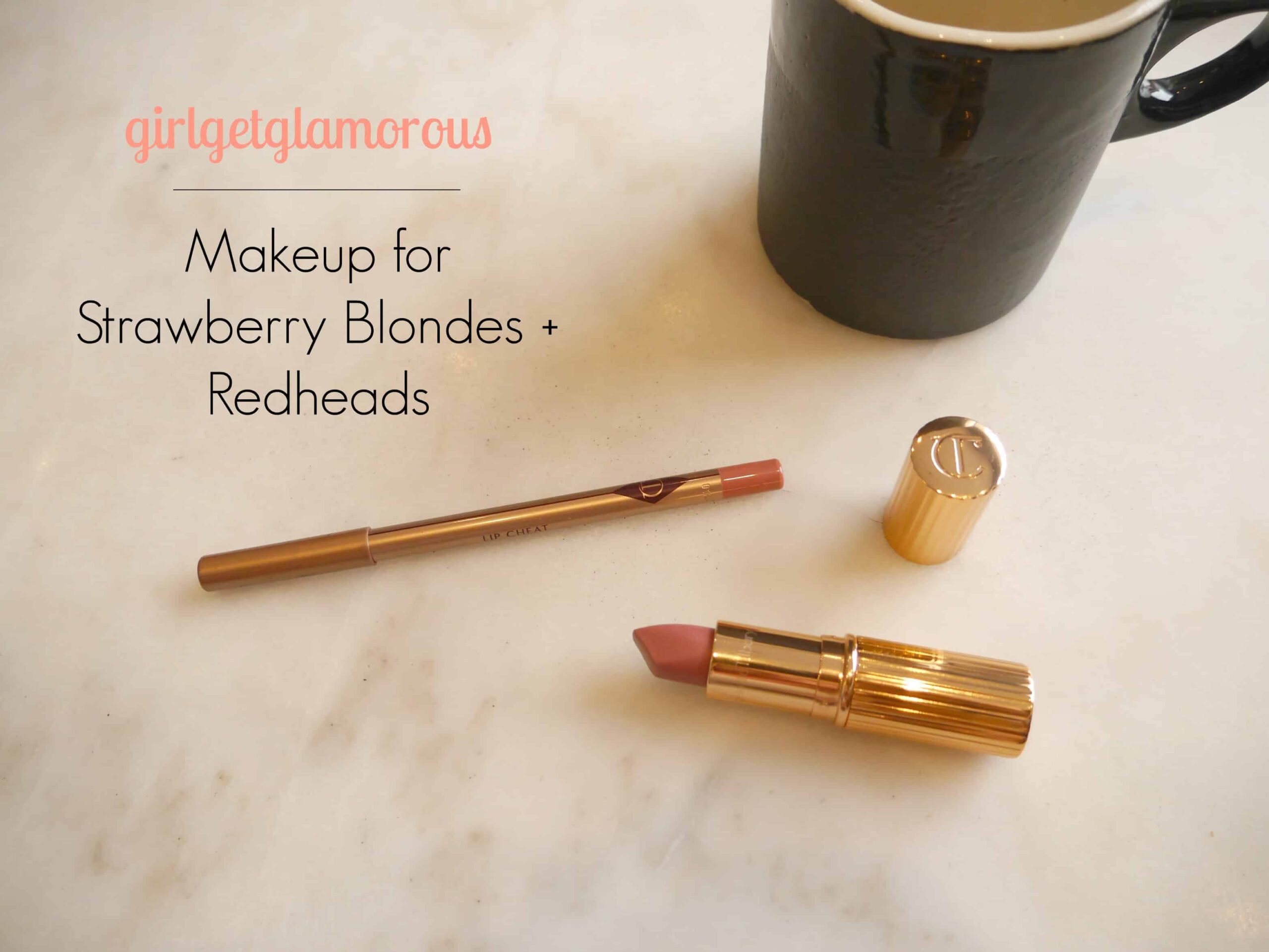 Makeup for Strawberry Blondes  My Favorite Products and Shades •  GirlGetGlamorous