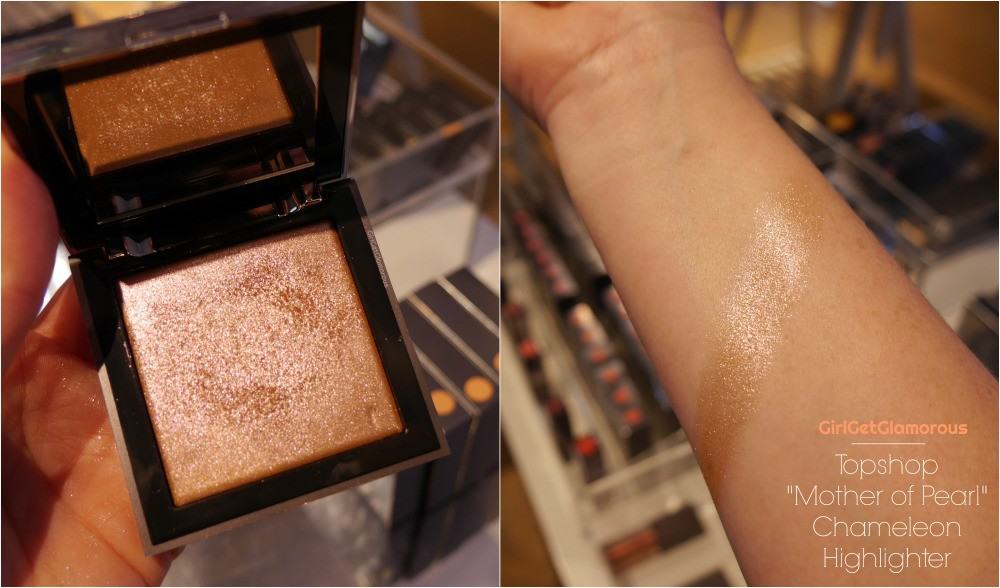 topshop glow beauty highlighter highlighters chameleon swatches shades