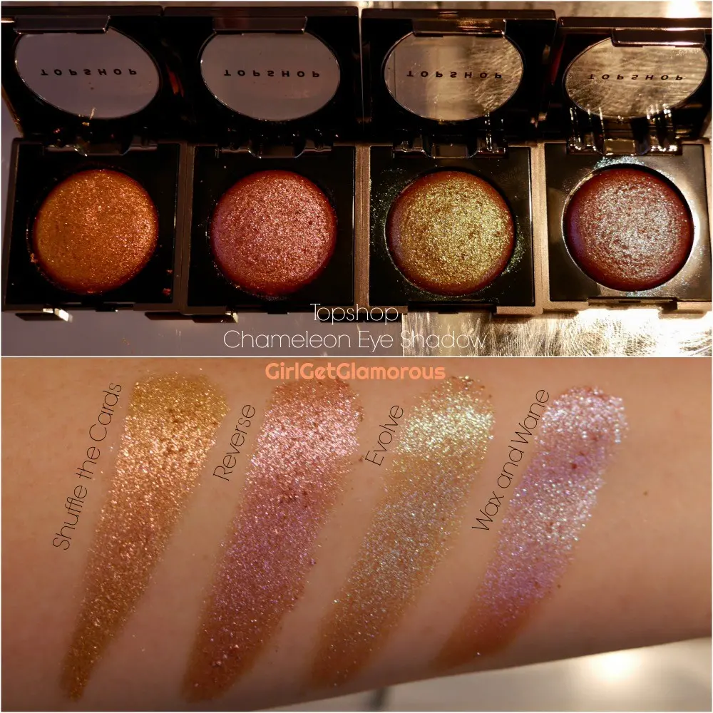 topshop chameleon eye shadow best top swatches swatch shades pictures