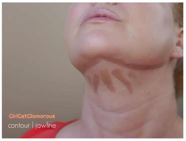 contour chin jawline tutorial