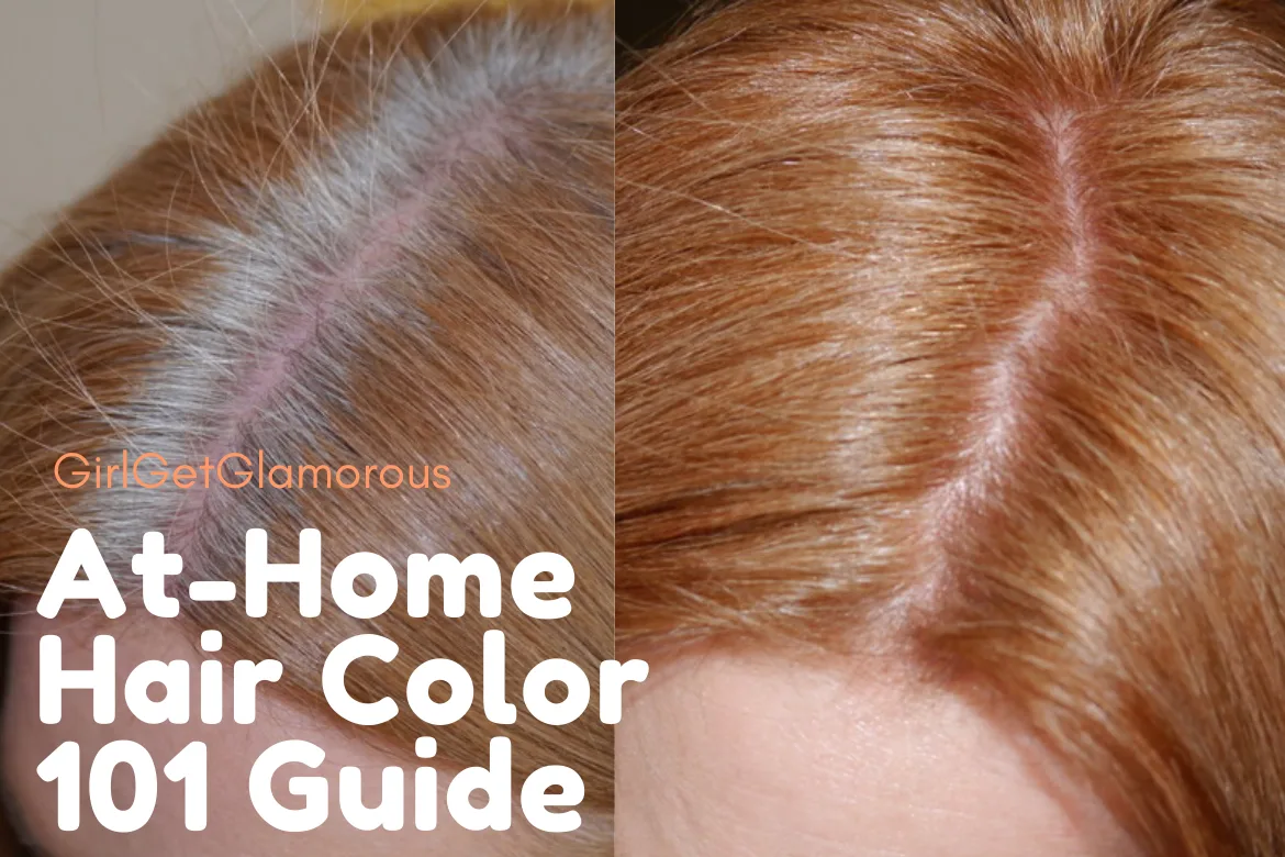 Dying my hair from blonde to brown at home [box dye] 