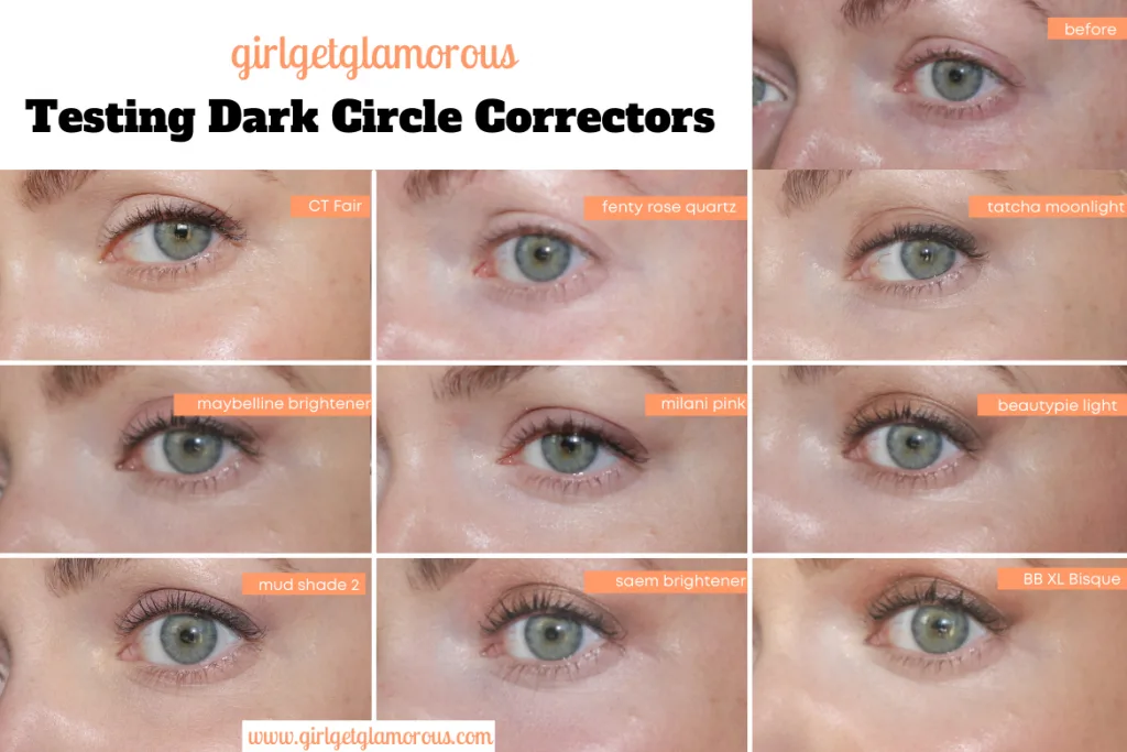 Uskyld Rend Radioaktiv TRY ON: 10 of The Best Under Eye Color Correctors for Dark Circles |  Replacement for Becca Under Eye Brightener • GirlGetGlamorous