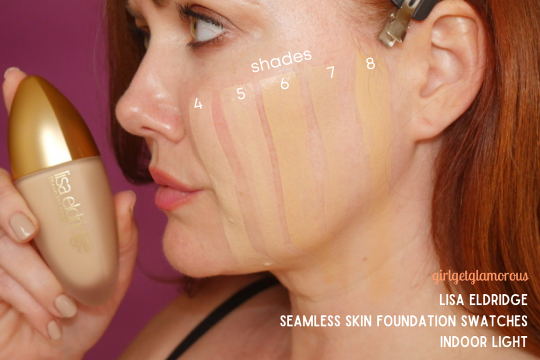 Lisa Eldridge Seamless Skin Foundation | Shades + Swatches