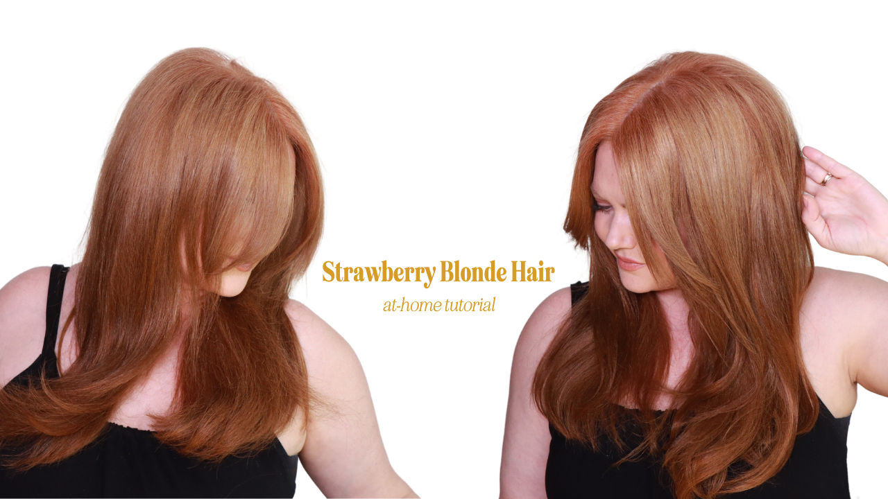 Natural light strawberry blonde auburn long thick layer wavy women full hair  wig | eBay